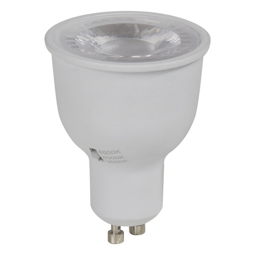 [65112] KEY 6W GU10 240V TRICOLOUR DIMMABLE