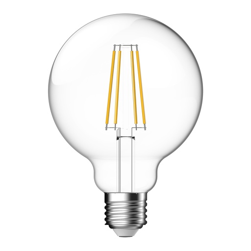 LED FILAMENT G95 CLR 7.2W DIM / E27