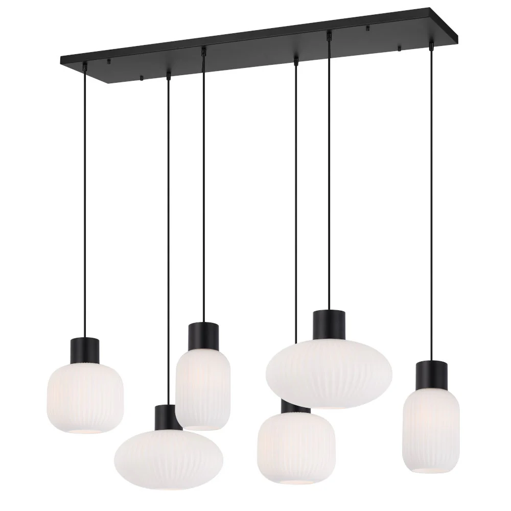 [NORI PE6-BKOM] NORI 6 LIGHTS PENDANT