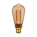 LED RETRO FILAMENT ST64 3.5W PEAR DIM
