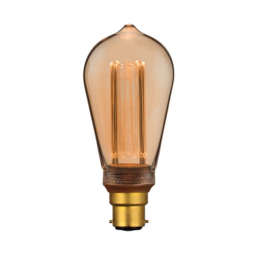 LED RETRO FILAMENT ST64 3.5W PEAR DIM