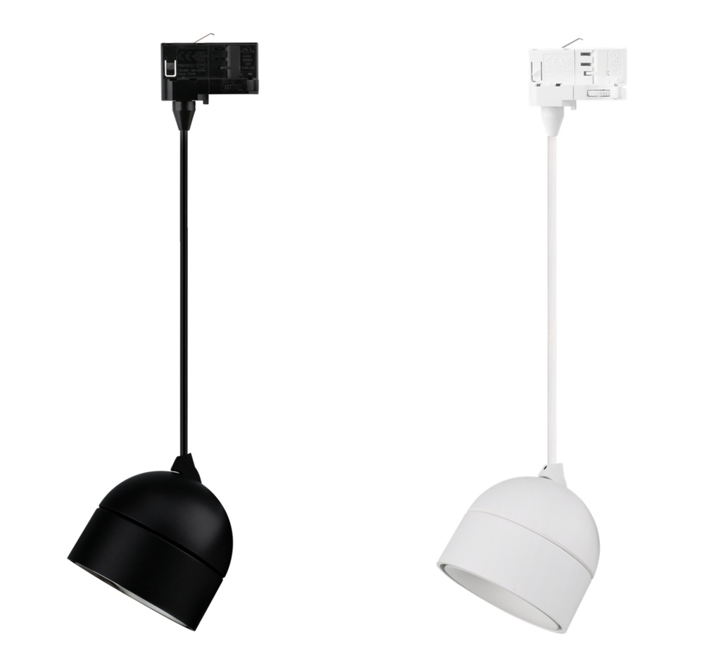 MOON 6/9W TRIO 3 CIRCUIT 1.5M TUBE TRACK PENDANT