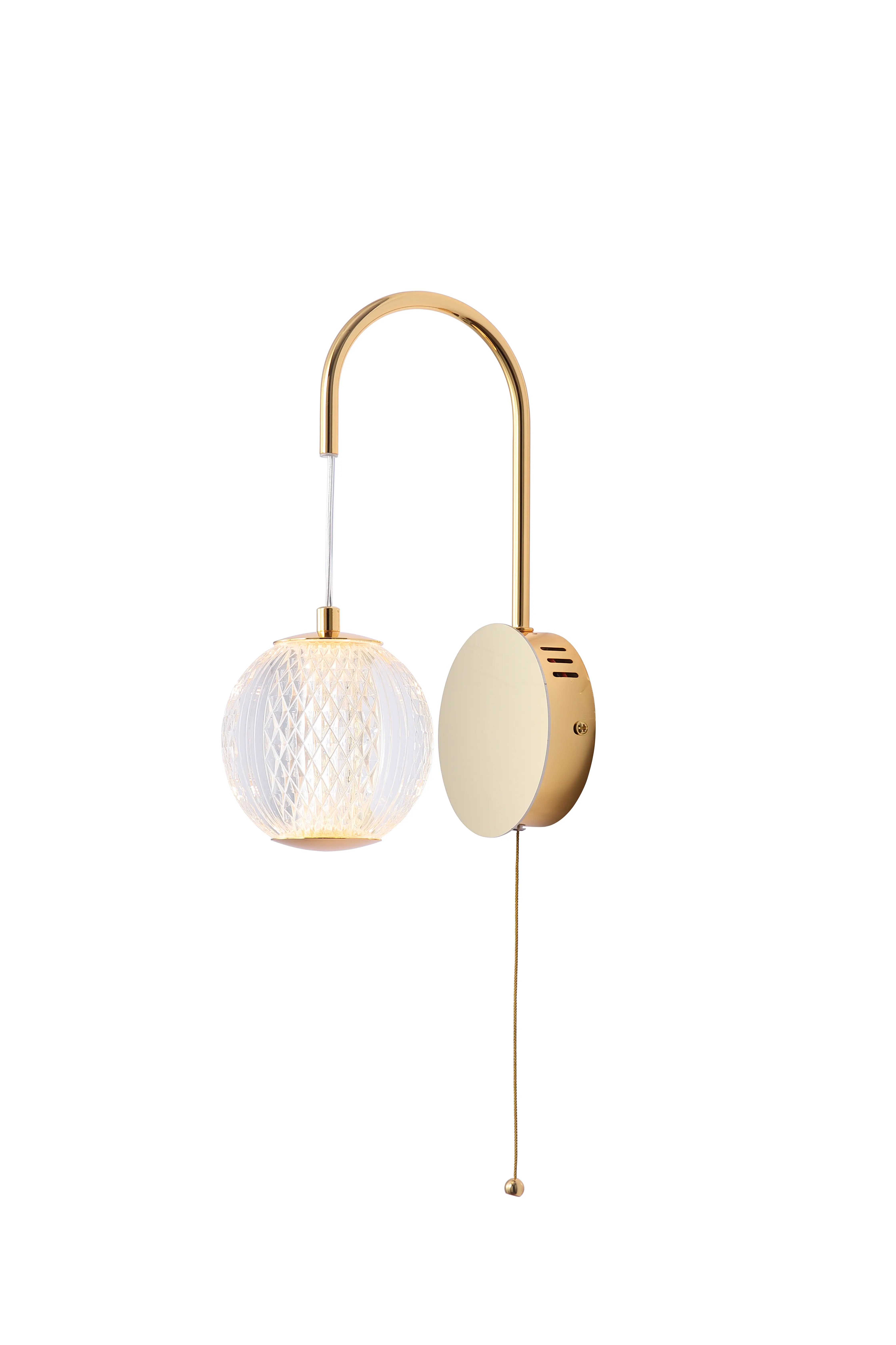 LAMIEATON WALL LIGHT - FRENCH GOLD