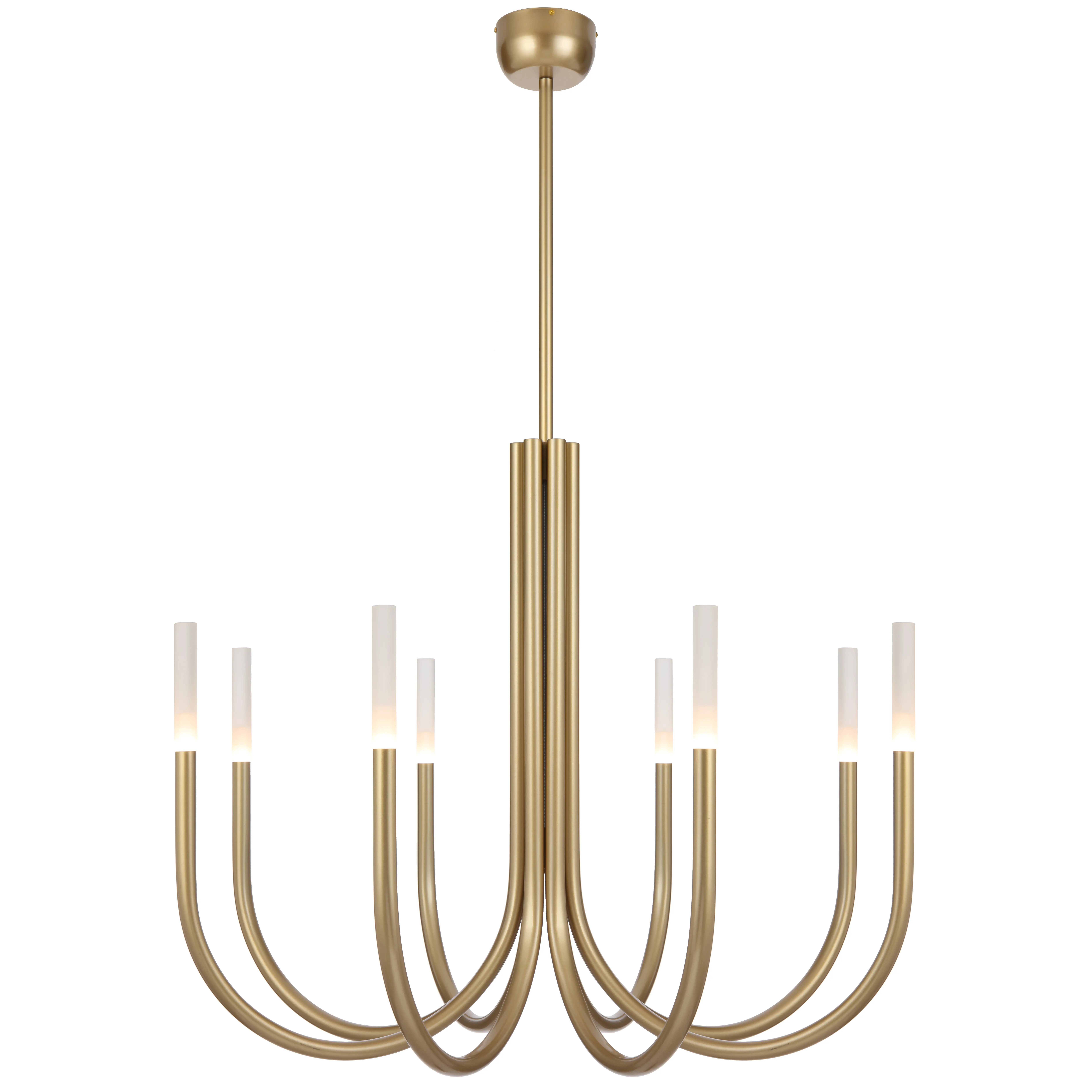 [JOSHUA PE8-GD] JOSHUA 8 LIGHT PENDANT