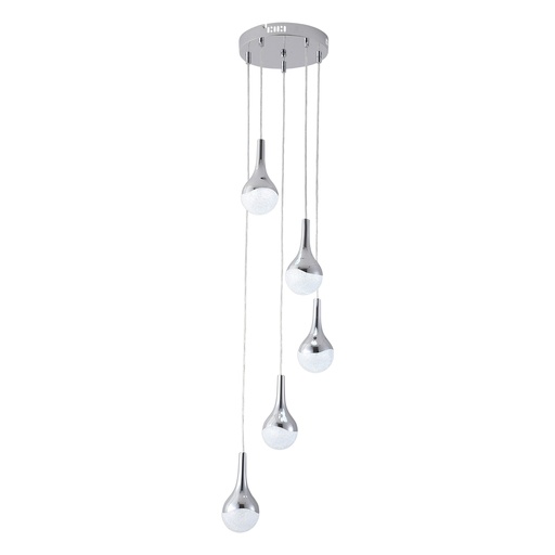 [A00005] Giin 5 Pendant Chandelier Light - TRICOLOUR