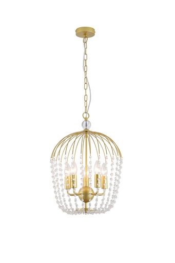 [A00024] Paru Gold Pendant Light