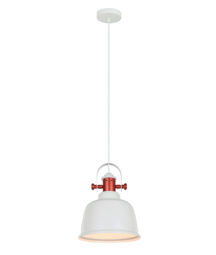 [ALTA1] Pendant Light ES Bell with Copper Highlights OD225mm