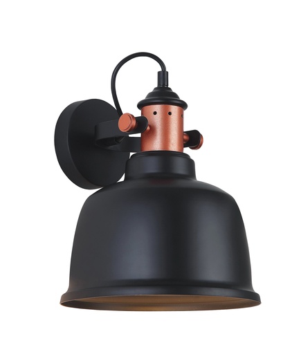 Wall Light Interior Surface Mounted Adjustable ES Bell with Copper OD225mm