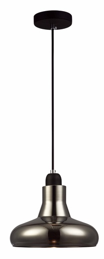 [BARROSA] Pendant Light GU10 Smoke Champagne Glass OD200mm