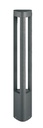 Bollard Light 7W Grey 3000K IP54 H800mm 3 Sections 216LM