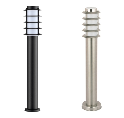 Bollard Light Long Stainless Steel 304 ES (Max 18W) Louvered IP44