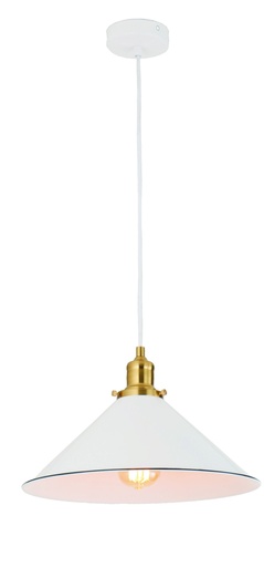 [CEREMA3] Pendant Light ES 40W White Coolie OD360mm