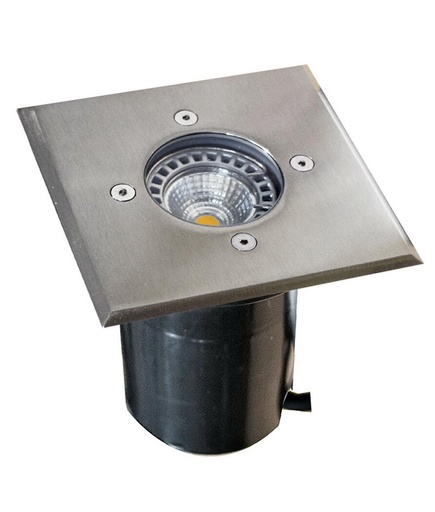 Inground Up Light GU10 Stainless Steel 316 IP67 Face Plate 120mm Open