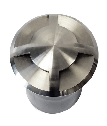 Inground Up Light MR16 Round Stainless Steel 316 IP67 Face Plate 87mm with Eye