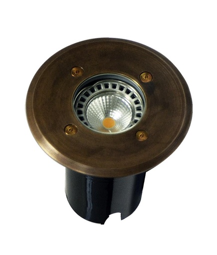 Inground Up Light MR16 Round IP67 Face Plate 120mm Open