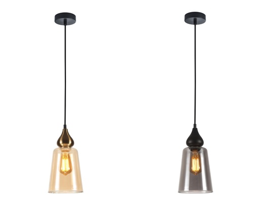 Pendant Light ES 72W Flat Top Ellipse OD160 x H305mm