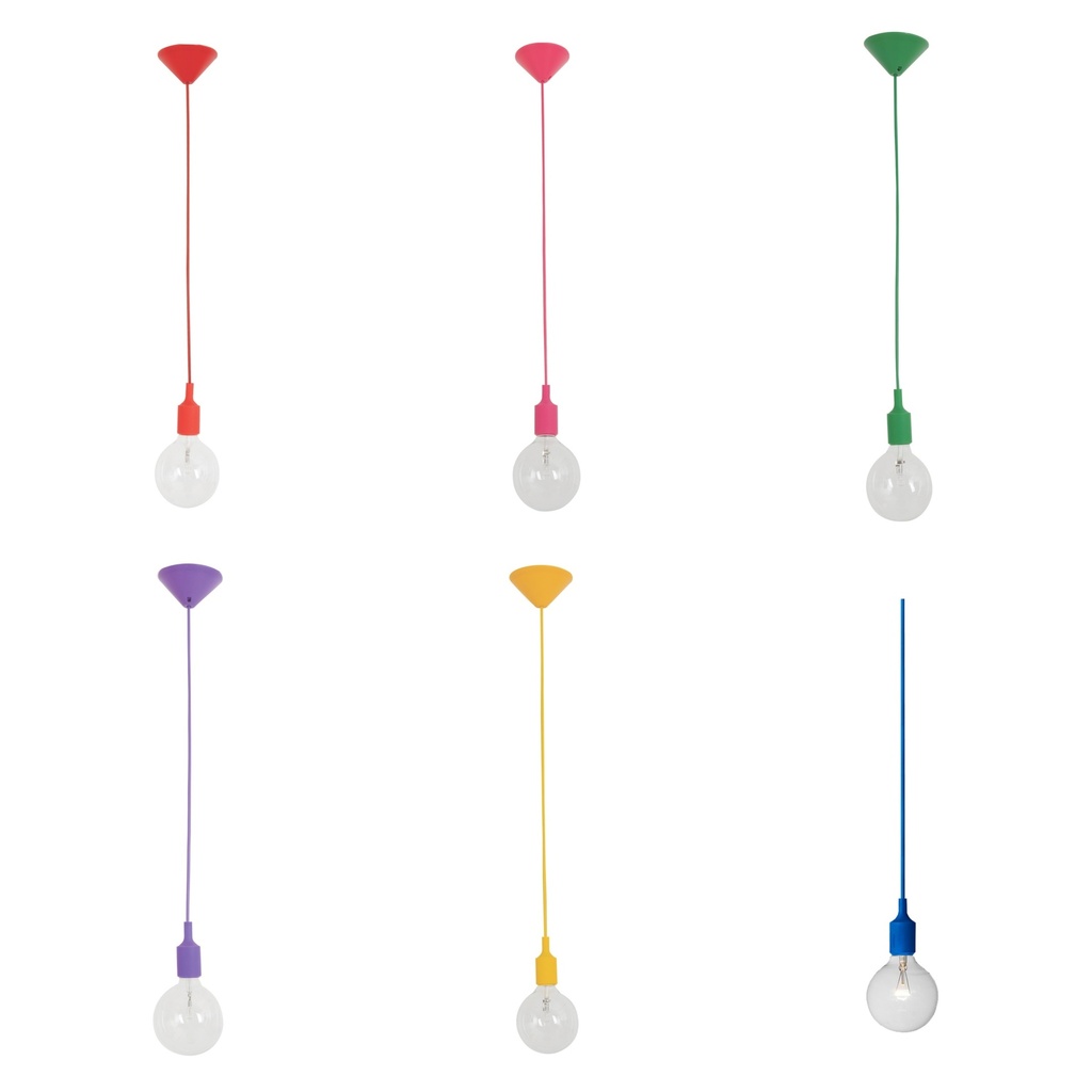Pendant Light ES Silicon Suspension OD45mm