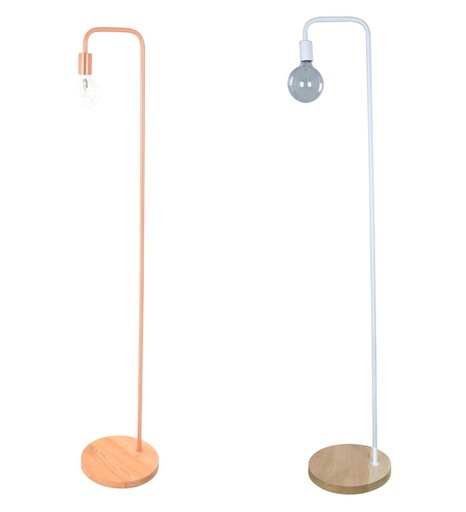 Floor Lamp ES Hook H1610mm with Blonde Wood