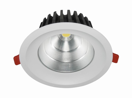 [STAR3] Downlight LED Fixed 28W Round White Low Glare 4000K IP54 172mm 1800LM