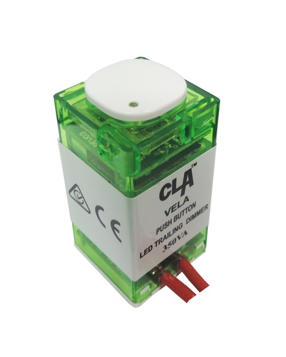 [VELA] DIMMER Push Button 10-350VA LED HAL INCAND L/V electronic