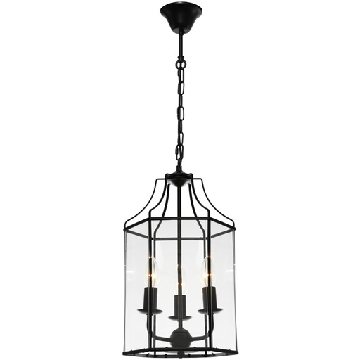 ARCADIA 3LT PENDANT S/CHROME