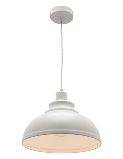 RISTO 1LT PENDANT WHITE