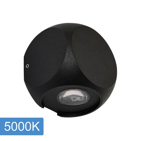 [5505075-BK-5K] Benz 2W Wall Light-BK-5K