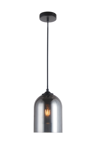 [5510154-BLK] Marco Glass Pendant -BLK