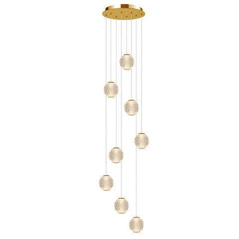 [5510188-GD-3K] Langdon-8 Light - Gold - 3K