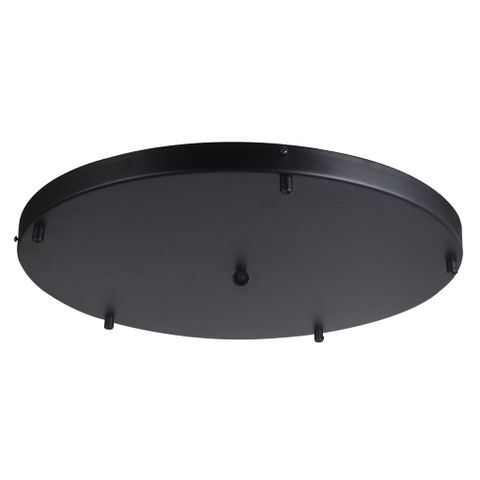 [5519011] 5 Light Round Plate - Black
(550mm Diameter)