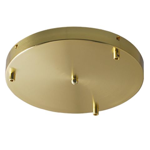 [5519012] 3 Light Round Plate - Gold
(300mm Diameter)