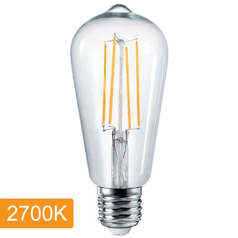[5520020] Pear ST64 4w LED Filament - Dim - E27 - 2700K