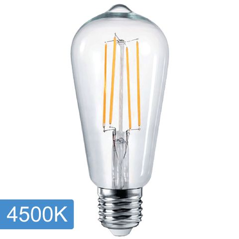 [5520021] Pear ST64 4w LED Filament - E27 - 4500K