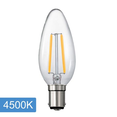 [5520027] Candle C35 4w LED Filament - B15 - 4500K