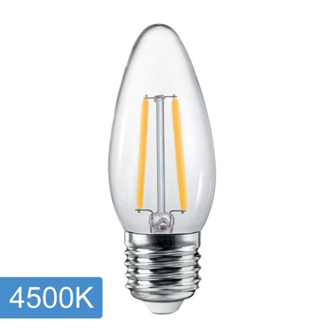 [5520029] Candle C35 4w LED Filament - E27 - 4500K