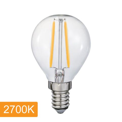 [5520032] Fancy Round P45 4w LED Filament - E14 - 2700K