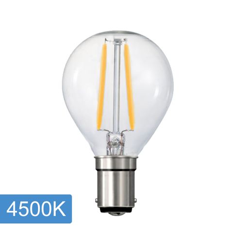 [5520035] Fancy Round P45 4w LED Filament - B15 - 4500K