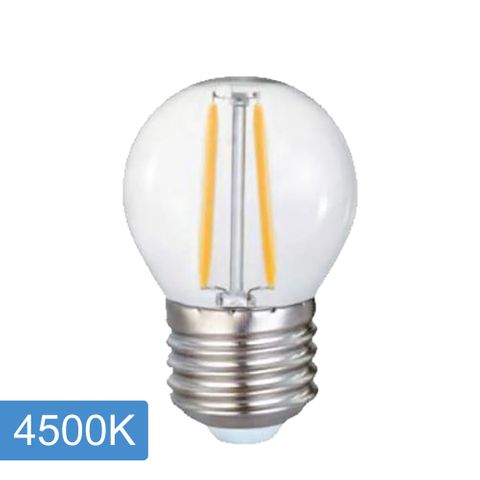 [5520037] Fancy Round P45 4w LED Filament - E27 - 4500K