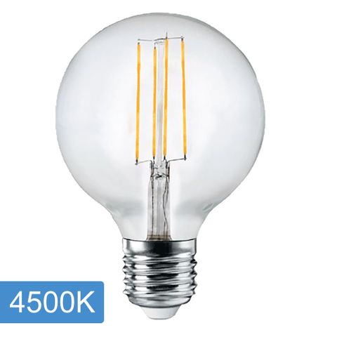 [5520088D] G125 6w LED Filament - E27 -Dim - 4500K