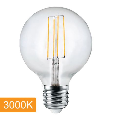 [5520088W] G125 6w LED Filament - E27 -Dim - 2700K
