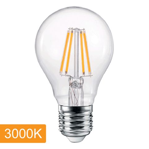 [5520100W] A60 6w LED Filament Lamp - E27 - 2700K