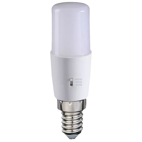 [5520122-E14] 9w T37 Tri-Colour LED Lamp-E14